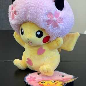 Sakura Afro Pikachu Plush